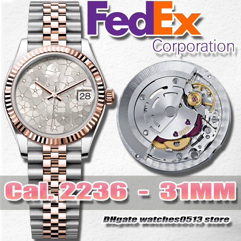 Luxury Womens Watch Designer Watches High Quality Montre De Luxe Orologio Di Lusso 31Mm Automatic Movement 904L Stainless Steel Sapphire Luminous Calendar 10Atm