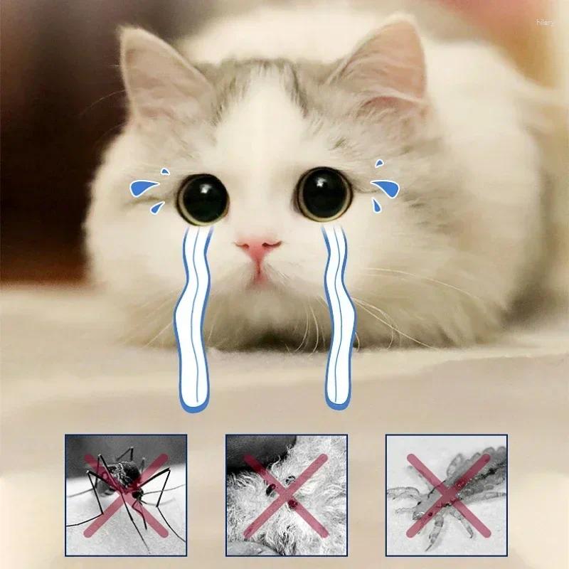 Dog Collars Silicone Anti Flea Tick Pet Collar Cats Small Dogs Accessories Supplies 8 Months Antiparasitic Protection