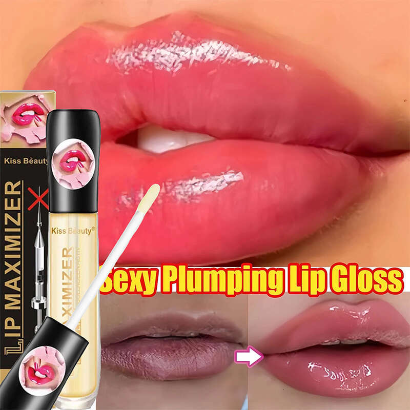 Instant Volumising Plumper Serum Sexy Oil Gloss Increase Elasticity Reduce Fine es Brighten Moisturizing Lip Care