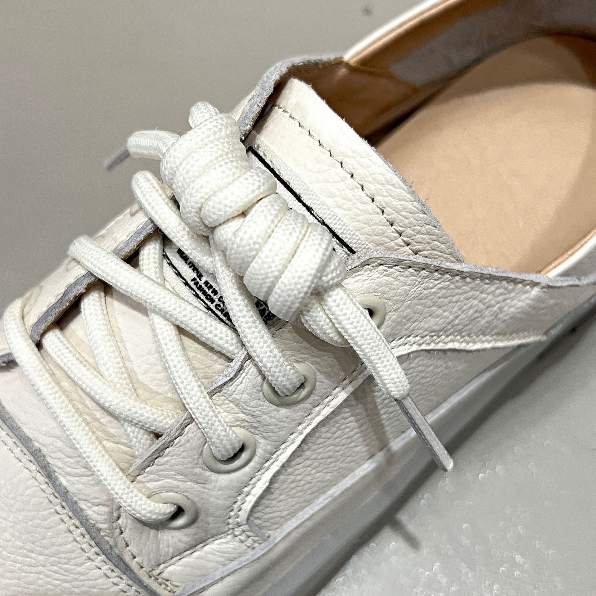 Head layer cowhide small white shoes female summer two wear flat bottom breathable maternity casual shoes leather nurse shoes sports board shoes