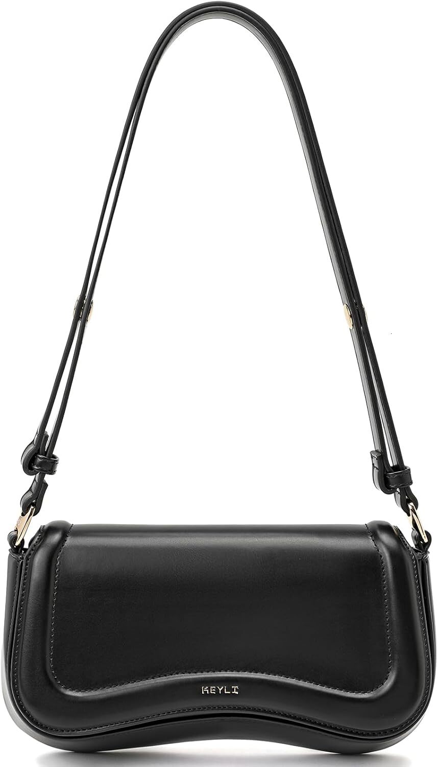 Ladies' small shoulder fashionable crossbody bag, wallet, waterproof leather handbag, designer bag