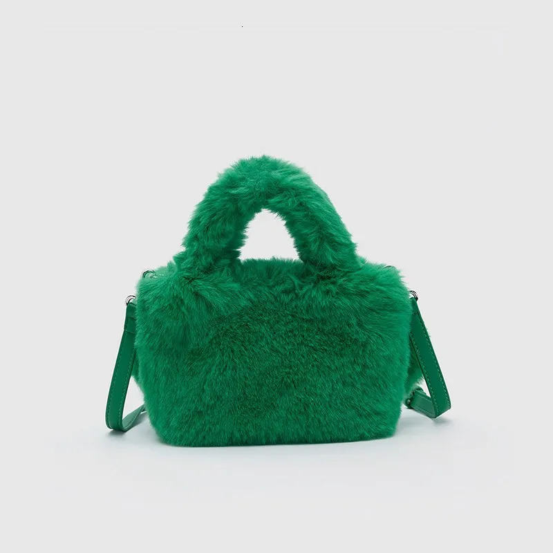 Cute cartoon eyes womens clutch wallet handbag winter fashion womens plush handbag shoulder bag casual womens daily messenger bag 241028