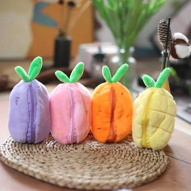 Fun Joy Kawaii Fruit Rabbit Plush Toy Cute Carrots and Strawberries Become Fun Rabbit Plush Toy Childrens Birthday Christmas Gift W241029