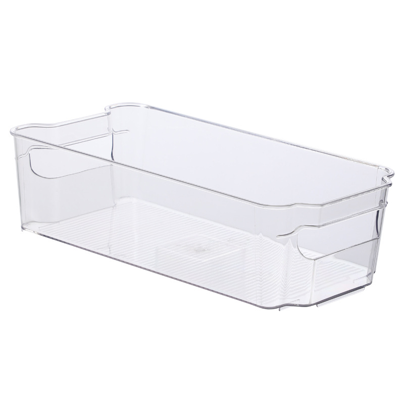 Kitchenware Transparent Pull-Out Organiser Fridge Fruit & Vegetable Compartment Fresh Box Customised Food Storage Boxes