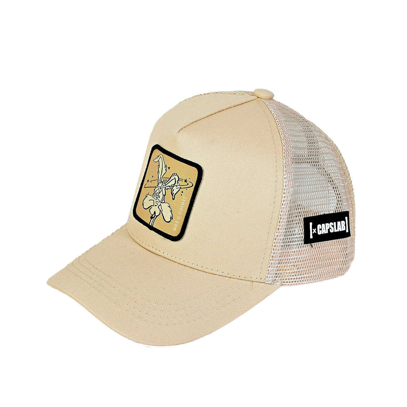 2024 New Cartoon Duck Anime Embroidered Hat Truck Driver Hat Big Mouth Monster Mesh Baseball Hat