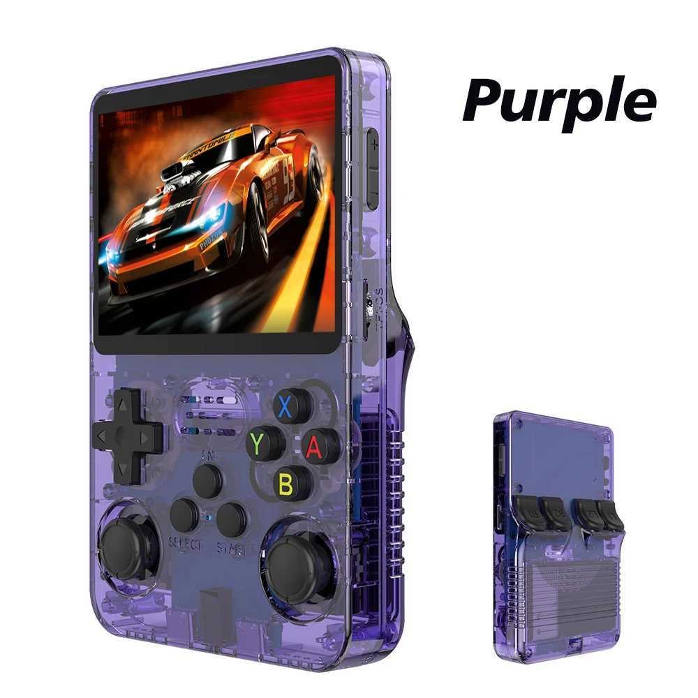 BOYH R36S Retro Handheld Video Game Console Linux System 3.5 Inch IPS Sn R35s Pro Portable Pocket Video Player 64GB Games Z241219