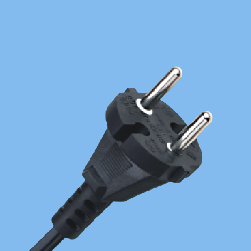 European Power Cord CEE7/17 EU Germany International VDE Certified CE Power Supply 16 Amp 2 Wire Plug