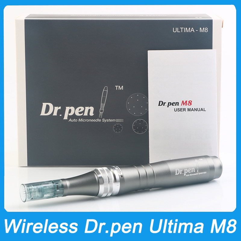 Professional Microneedling Wireless Derma Dr Pen ULTIMA M8 Dermapen MTS Kit With 16-Pin Needles Cartridges For Home Use Face Skin Care Dr.pen M8 Meso 