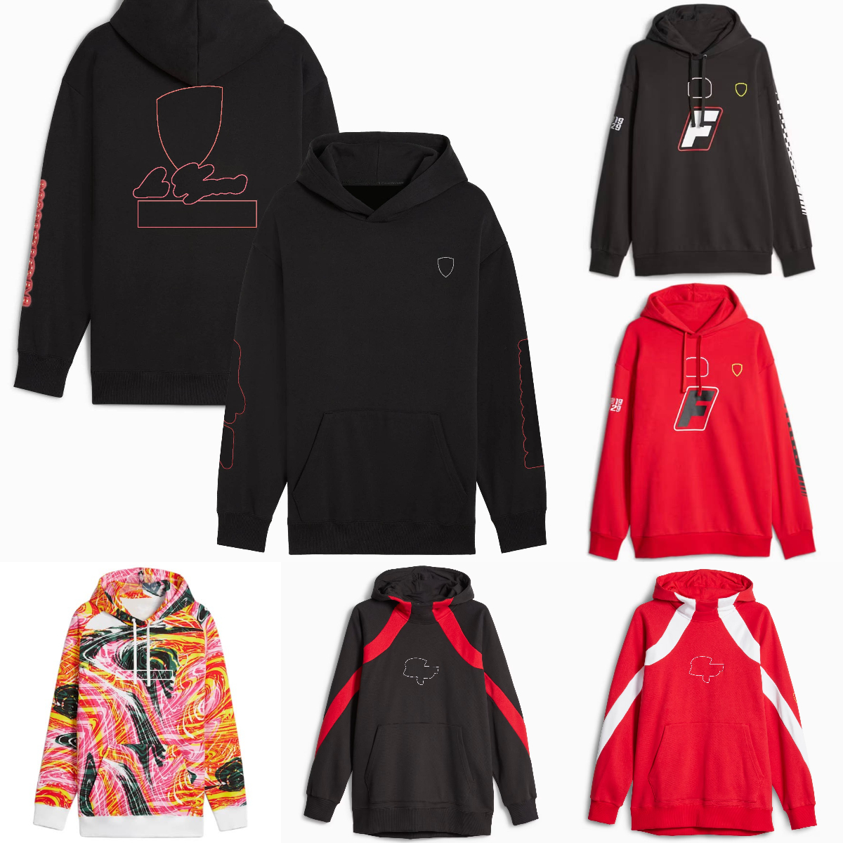 2024 New F1 Racing Men Formula 1 Drivers Suits Hoodies Pullover Stylish Race Crew Hoodie Sweatshirt Plus Size Custom free shipping free shi