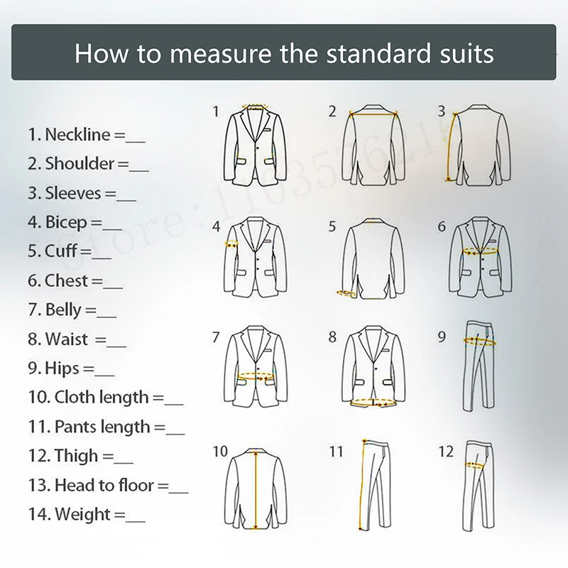 2-piece mens jewelry decoration notch lapel grooms wedding dress formal party dance dress 241028
