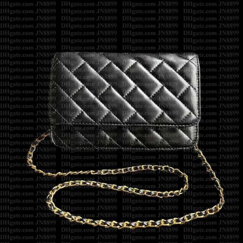 Designer Bag Fashion Cross Body Bag Women Classic CrossBody Bags PU Leather Chain Bag Mini Shoulder Bag Woman Messenger Purse Luxury Lady Black Handbags With Dust Bag