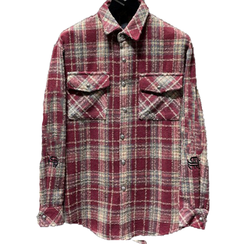 Designer sportswear men's high-quality cotton blend jacquard details and fashionable collar unisex winter top