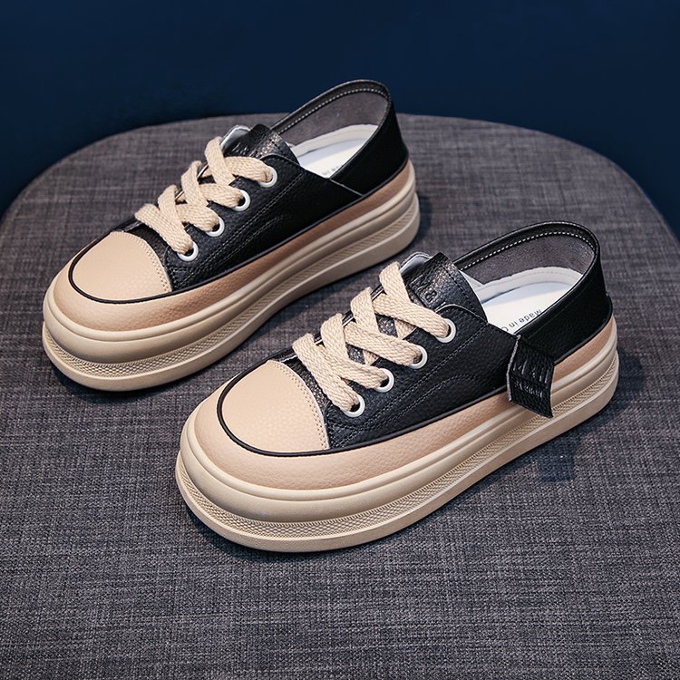 Stylish Women's Platform Sneakers for Daily Wear - Durable Thick Sole Running Shoes