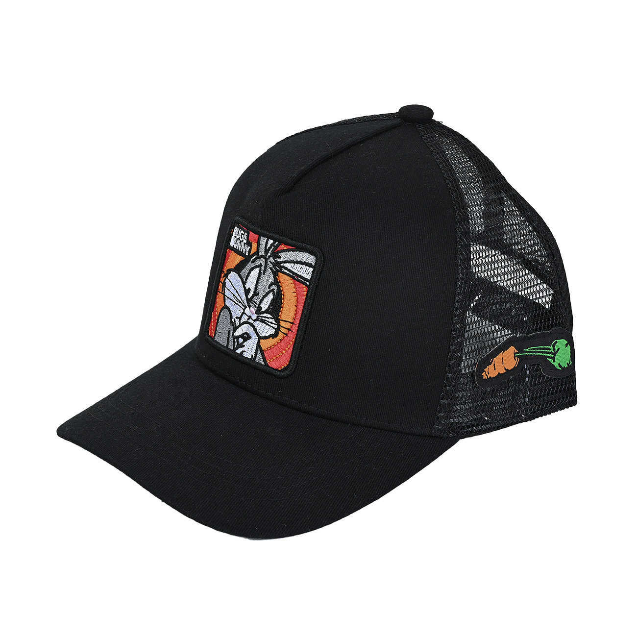 2024 New Cartoon Duck Anime Embroidered Hat Truck Driver Hat Big Mouth Monster Mesh Baseball Hat