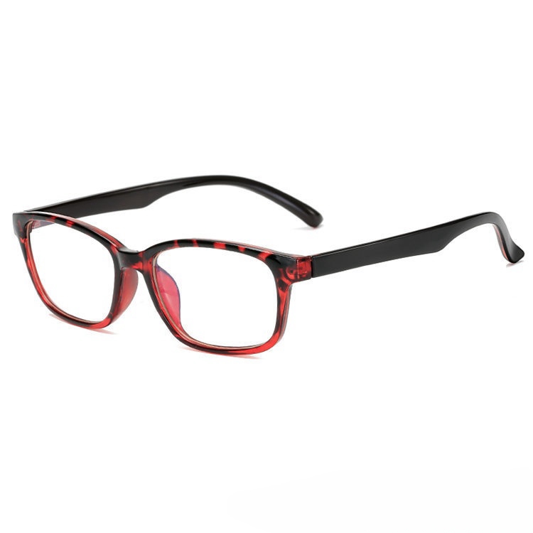 Anti blue light non prescription flat light goggles computer mobile phone anti radiation glasses for men and women