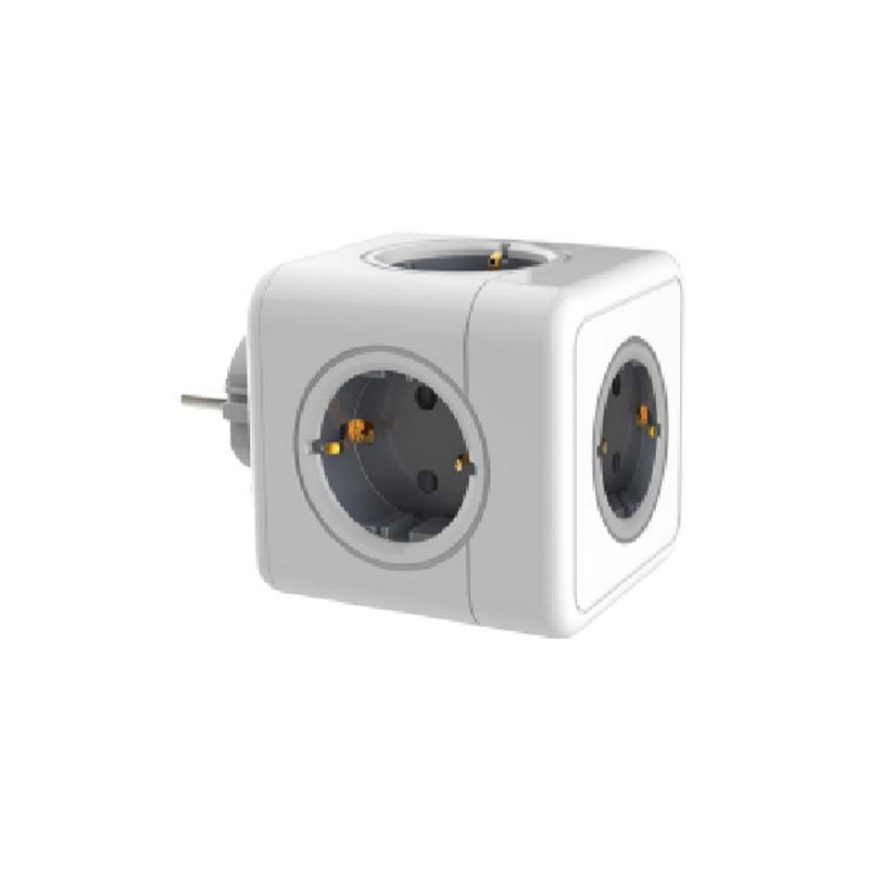 New trends customizable affordable popular in Spain power cube socket 5 EU Outlets for Home office travel