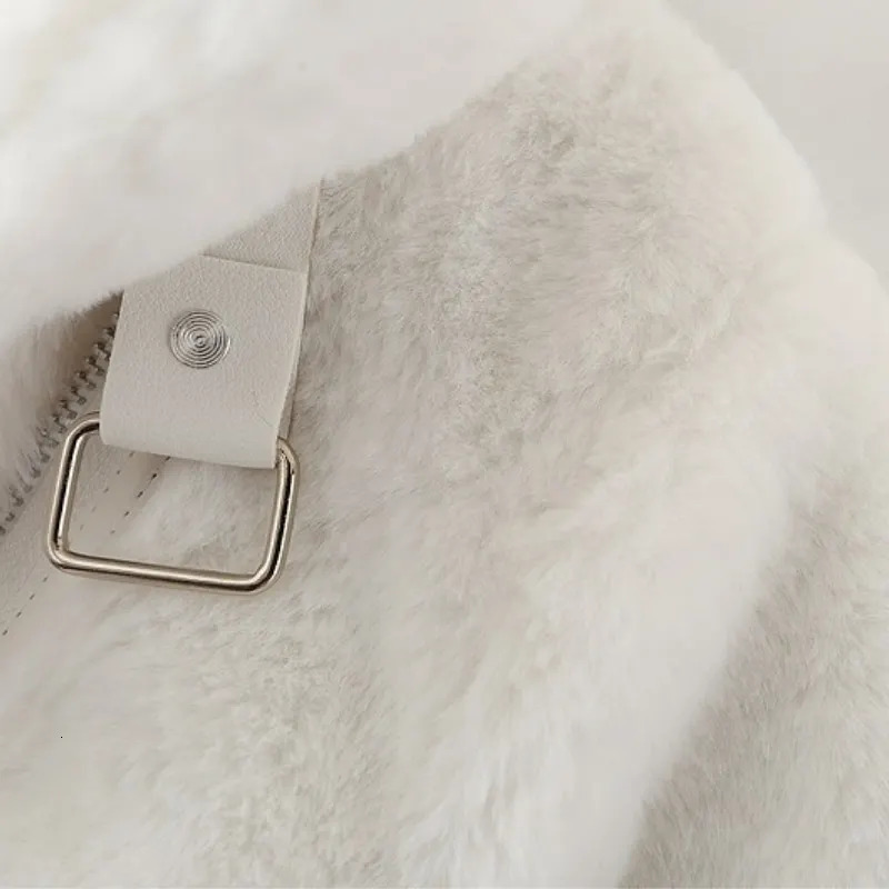 Fashion Baby Girl Boy Faux Fur Jacket Winter Toddler Teen Child Warm Thick Cotton Padded Coat Outwear Baby Clothes 2-14Y 241028