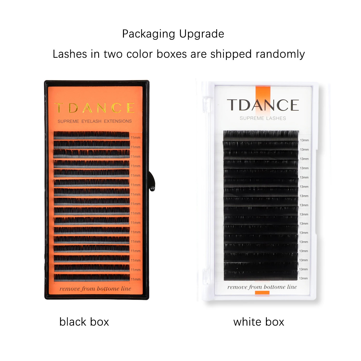 TDANCE Classic Eyelash Extension Korea PBT 16 Row Matte Black Faux Mink Lashes Russian Volume Makeup Eyelashes Individual Lash 241028