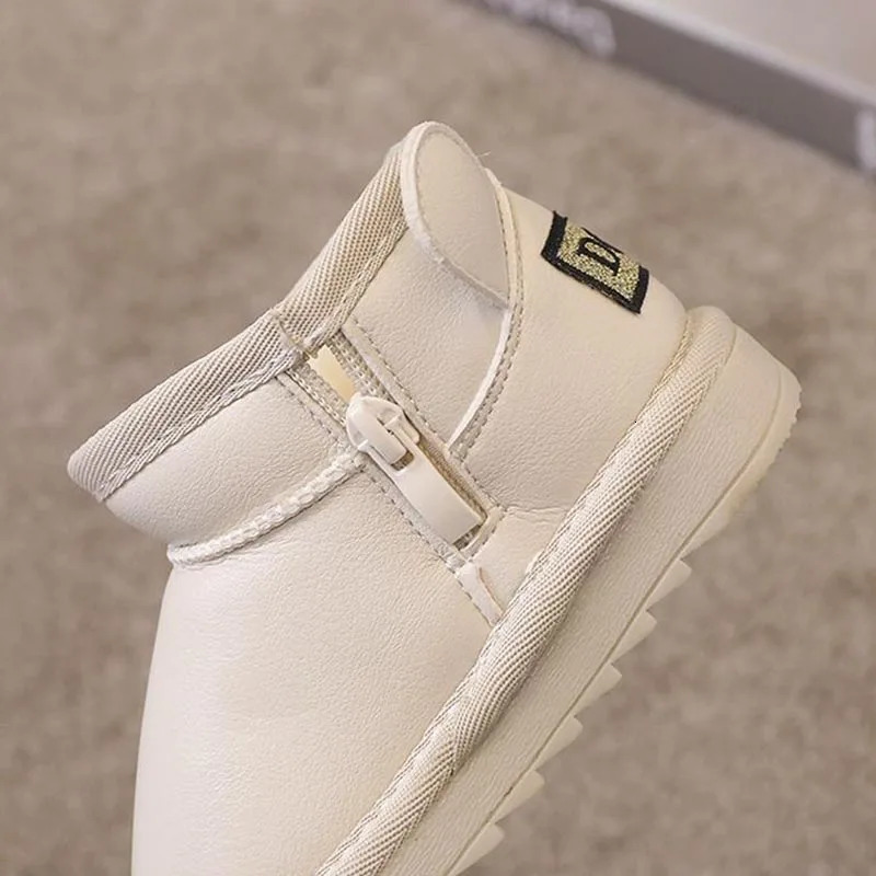 Baby Warmth Baby Boots Childrens Cotton Shoes Snow Boots Baby Winter Non-slip Soft Toddler Shoes Plus Velvet Thick Breathable 241028