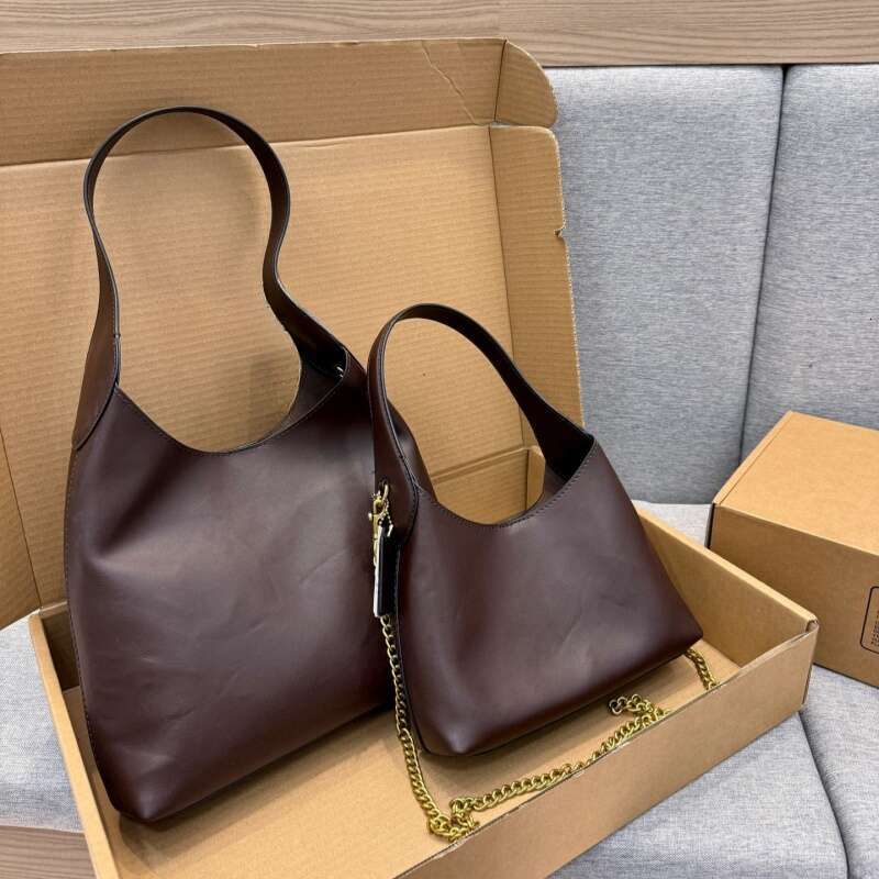 Brooklyn bag 28 Designer Leather Handbag - Multi-Color CU068 High-Quality Shoulder Tote with Classic Style Classic Underarm Bags Tote Shoulder Handbags