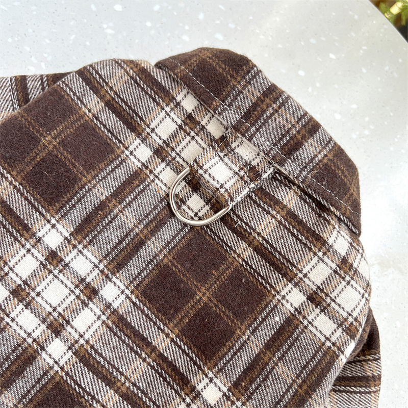 Pet Plaid Clothes T-Shirt Sweater Bottoming Shirt for Small Dog Cat Puppy Grid Adorable Wearing Stylish Cozy Halloween,Christmas Costumes Free shippin