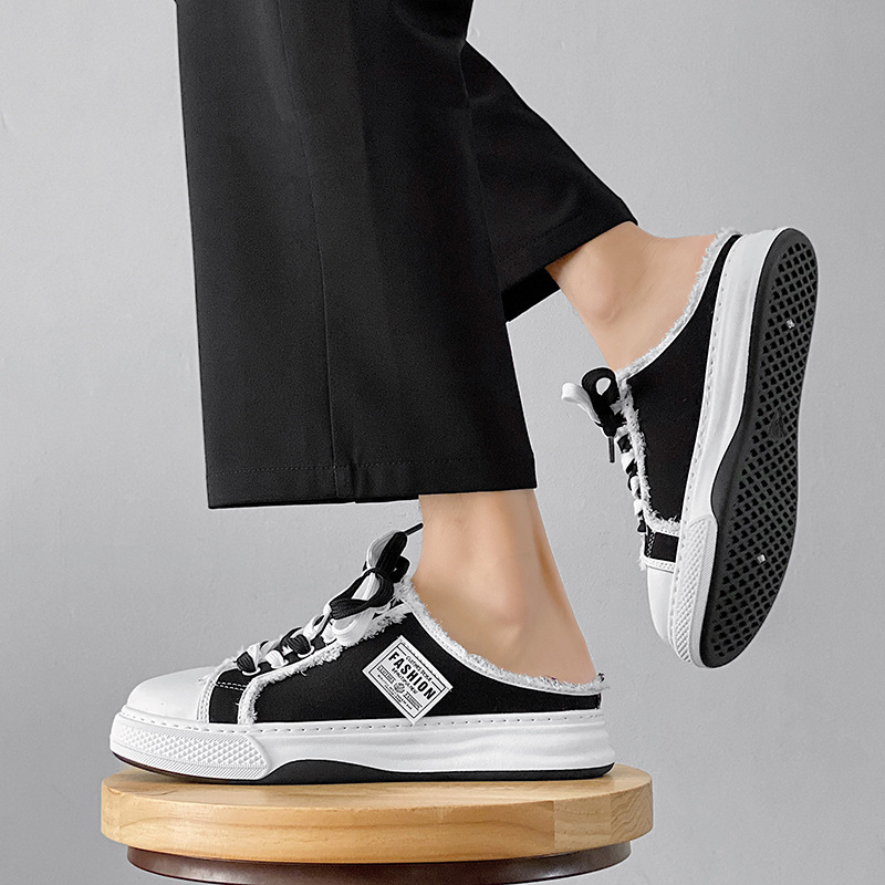 Boken shoes 2024 new board shoes slippers casual men's shoes