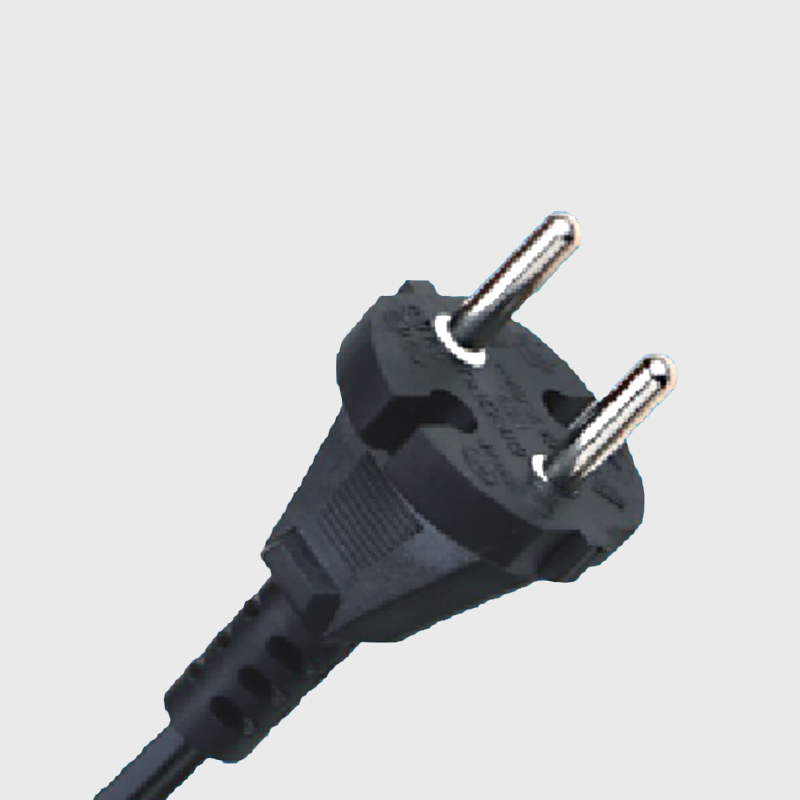 European Power Cord CEE7/17 EU Germany International VDE Certified CE Power Supply 16 Amp 2 Wire Plug