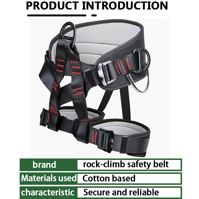 Climbing Harnesses XINDA Rock Climbing Harness Tree Surgeon Arborist Mountaineering Caving Fire Rescuing Rappelling Escalada Equipment