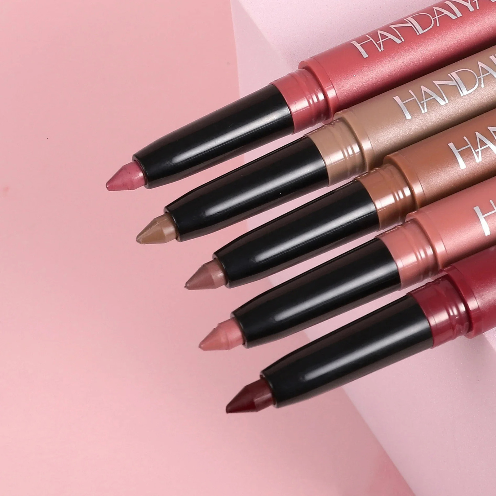 Outline Lips Liner Pencil Velvet Lip Crayon Soft Smooth Colorful Matte Contour Tint Slim Lipstick Long-Lasting Creamy Cosmetics 241028