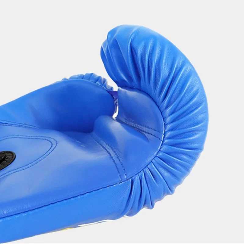 6/8/10/12/14oz Profional Boxing Gloves Thickened PU Muay Thai Sanda MMA Training Gloves Boxing Training AccoriesXJ241028