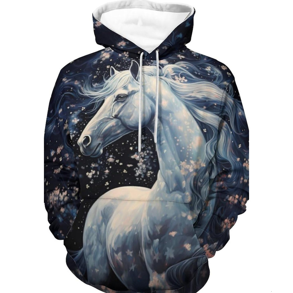 Hoodie for Mens Womens Womens Cat Hoodie Autumn Winter Long Sleeve Pullover Animal cool Realistic Graphic Hoodie Graphic Hoodies sweatshirt Pullover L