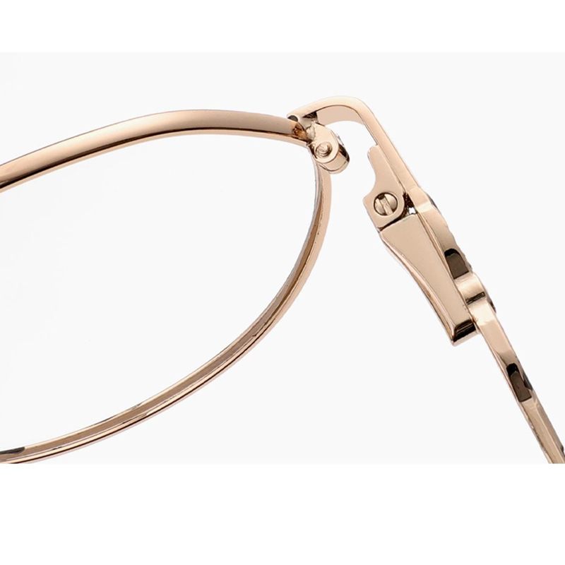 Retro metal square men's small frame business casual eyeglasses frame trend of anti-blue light glasses myopia eyeglasses frame men