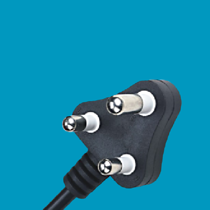South African Plug South Africa SABS approved power cords AC power supply cords