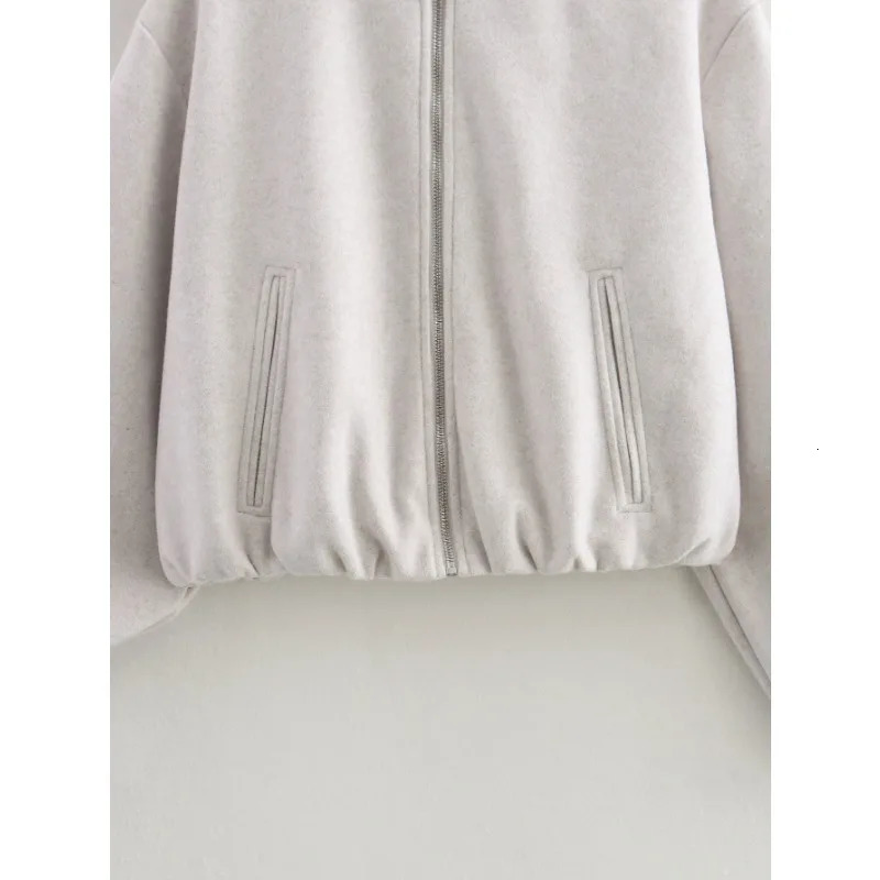 TRAF ZR Pilot Jacket Elegant Womens Jacket Baseball Uniform Jacket Summer Womens Fashion Jacket 241029