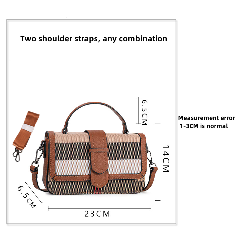 Plaid Crossbody Bags hot for Women: 2024 High-Capacity Designer Purses