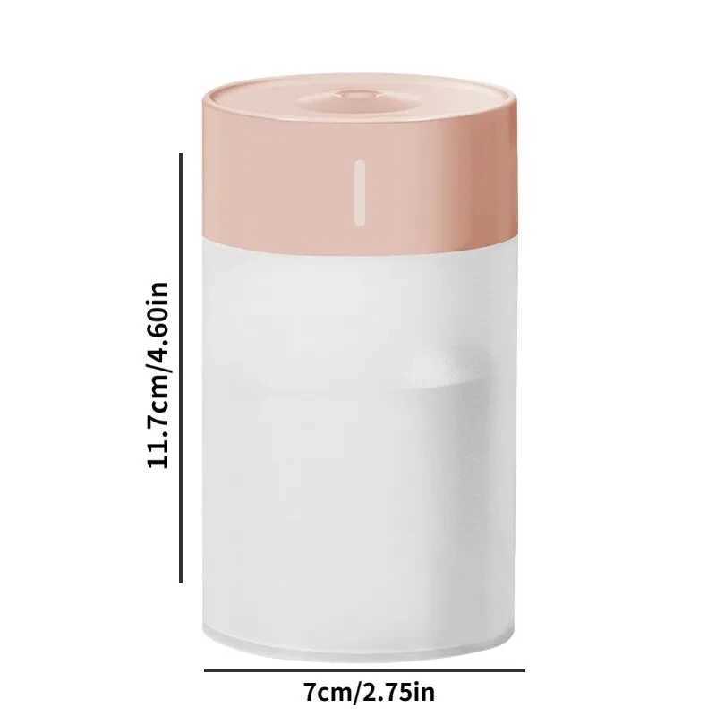 Portable Mini USB Ara Air Humidifier Trasonic Colorf Cup Bedro He Car Plants Enhancer Humicador 260ML Y241104