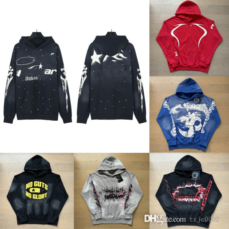 Wholesale Mens Hoodies Sweatshirts Designer Hoodies Pullover High Quality Blue Yoga Printing Long Sleeve Hip-hop Street 11 Colours