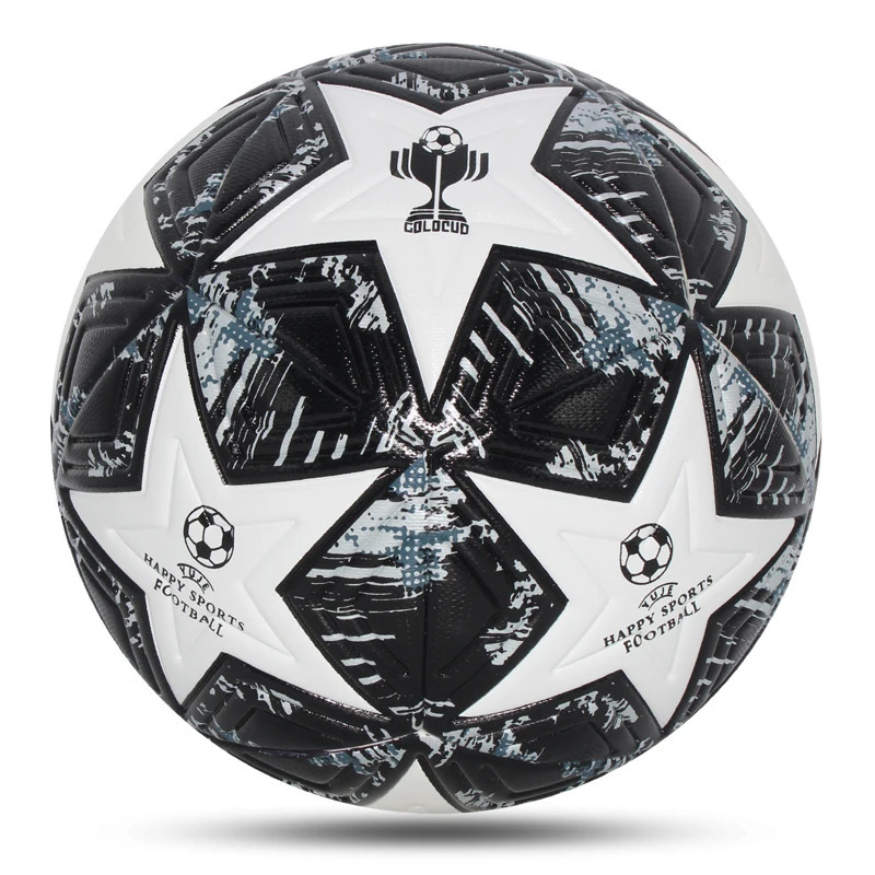 High quality football official size 4/5 PU material seamless goal scoring team outdoor competition football training balloon football 241028