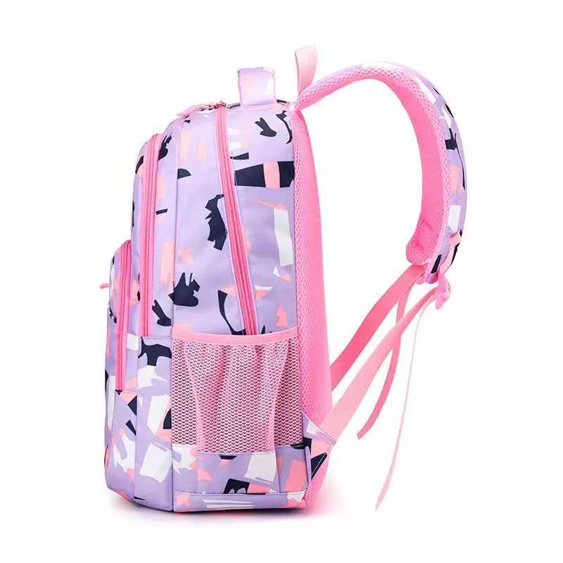 CMM Primary Child School Backpacks Large Capacity Orthopedic for Book Bag Camo Girls Backpack 241029