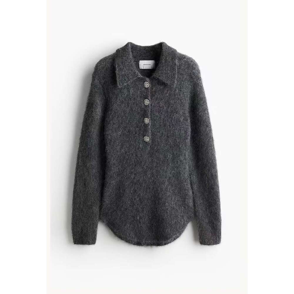 New high-end women's H/M wool blend weight loss Designer jacket Women's mid-length beige temperament Slim autumn and winter wool coat b4