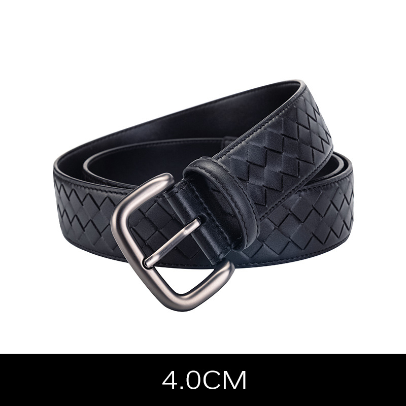 Designer Belt For Mens Genuine Leather Needle Buckle Fashion Women High Waistband Width 3.5 cm 4 cm