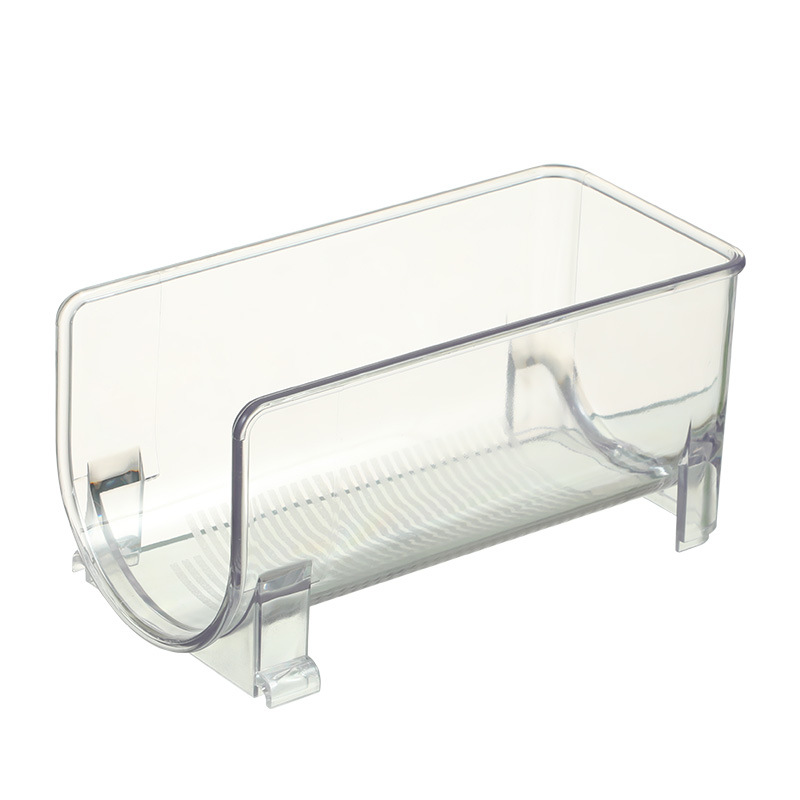 PET storage box portable simple transparent home kitchen refrigerator wine rack bottle rack desktop beer storage racks