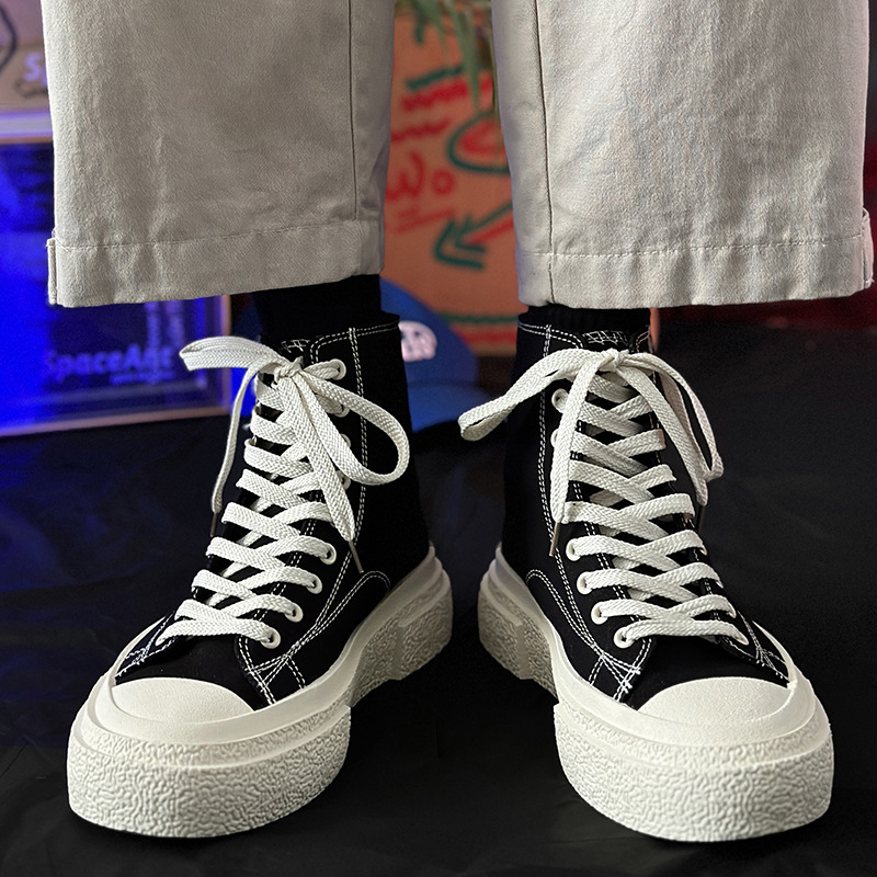 2024 new invisible inner height increasing shoes board shoes for couples casual classic canvas shoes for men and women 4 wo