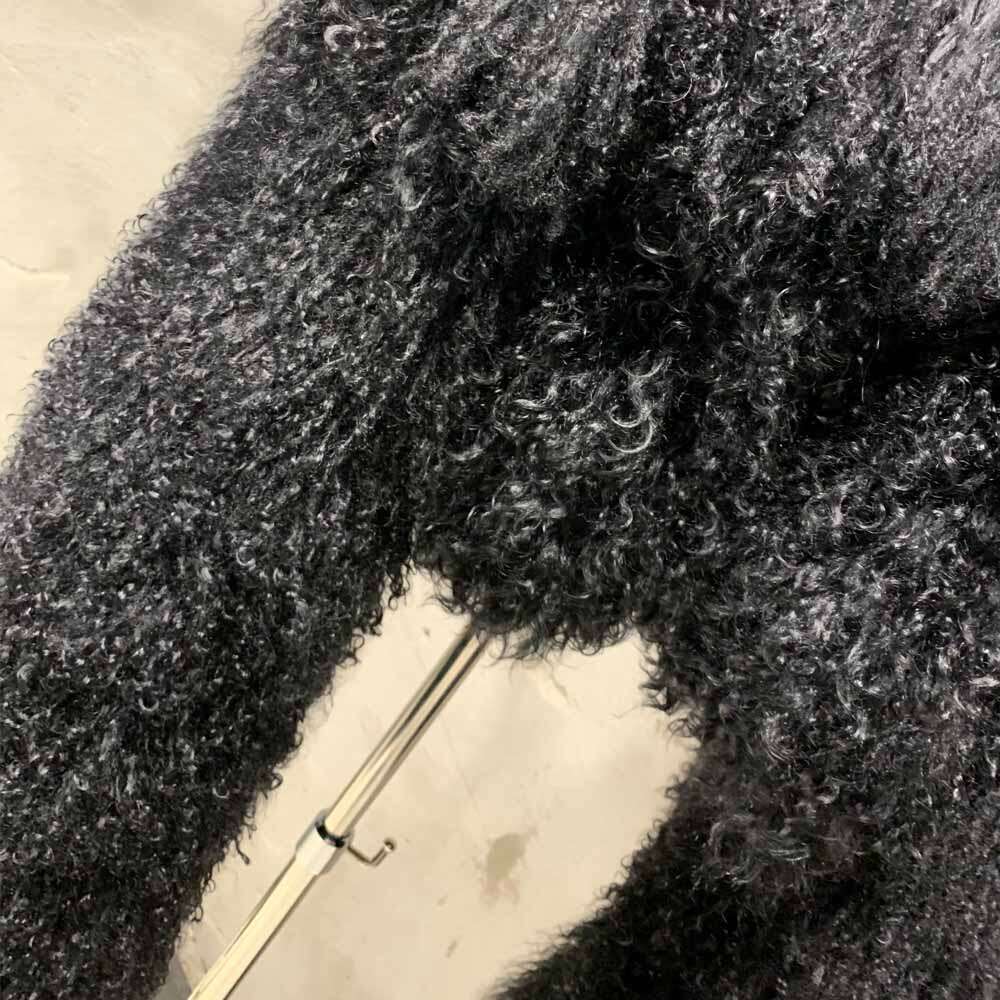 Sheep Fur Bomber Women s Mongolian Coat Winter Warm Natural Cloth
