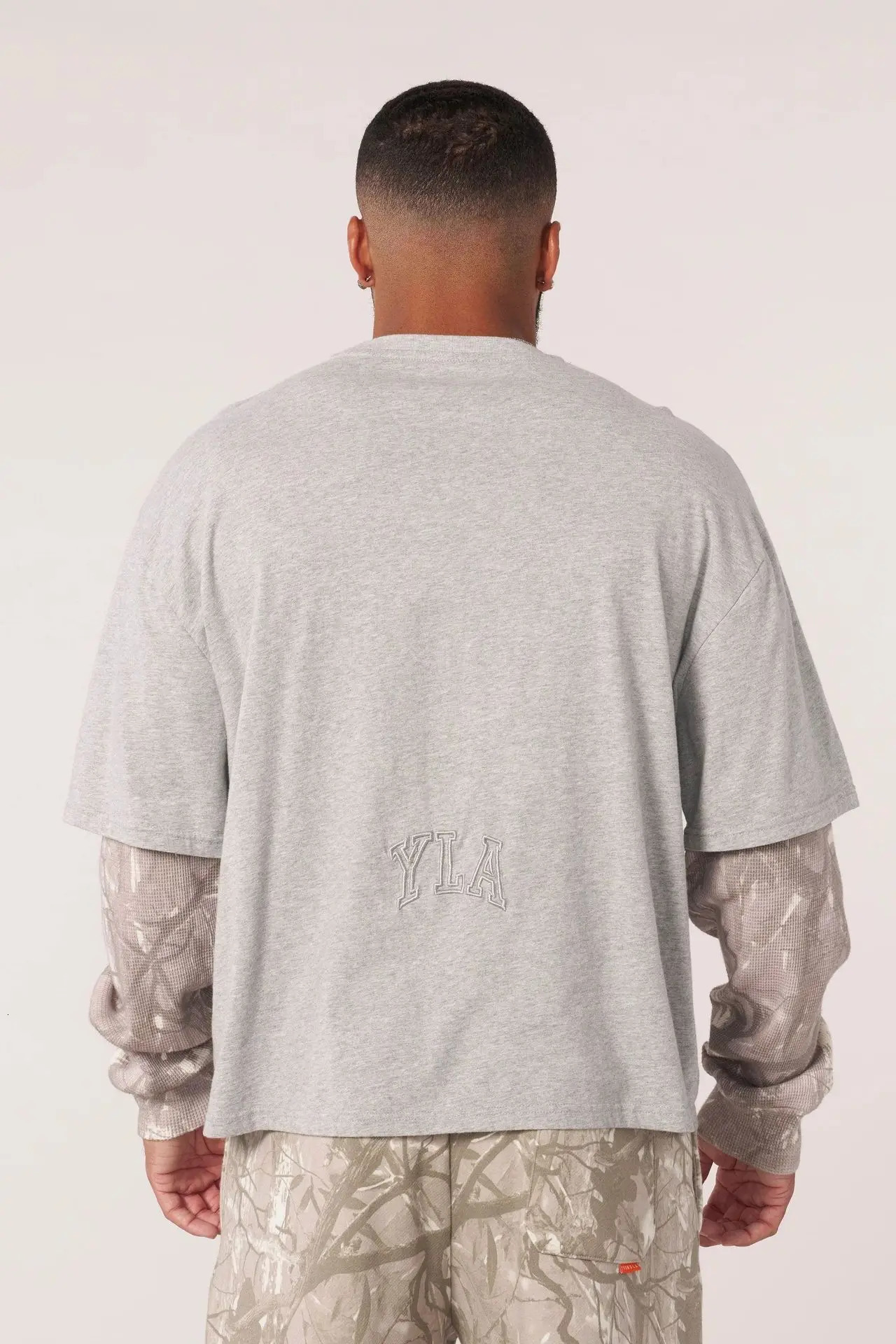 YOONGLA American autumn and winter long sleeved fitness suit mens outdoor running training casual top Tshirt base shirt 241028