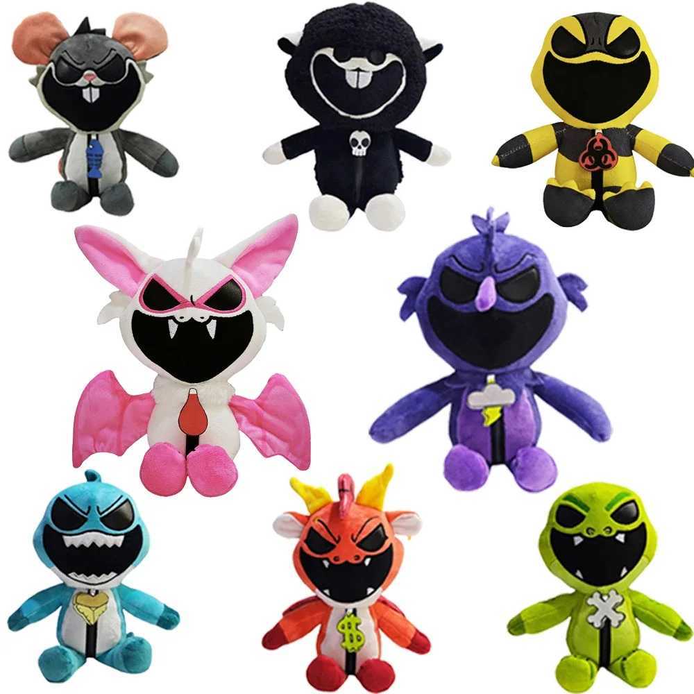 25cm Nightmare Small Animal Plush Toy Halloween Gift Terrifying Sheep Soft Fill Doll Toy Christmas Doll Childrens Gift W241029