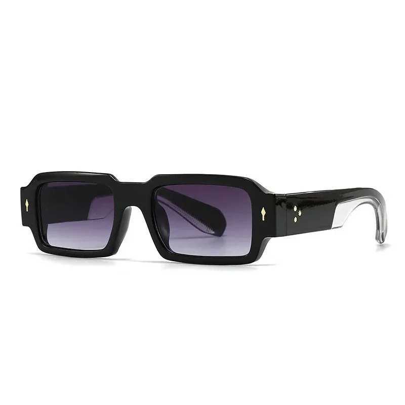 New Square Sunglasses Vintage Punk Trending Popular Fashion Retro Sun Glasses for Women MenX241028