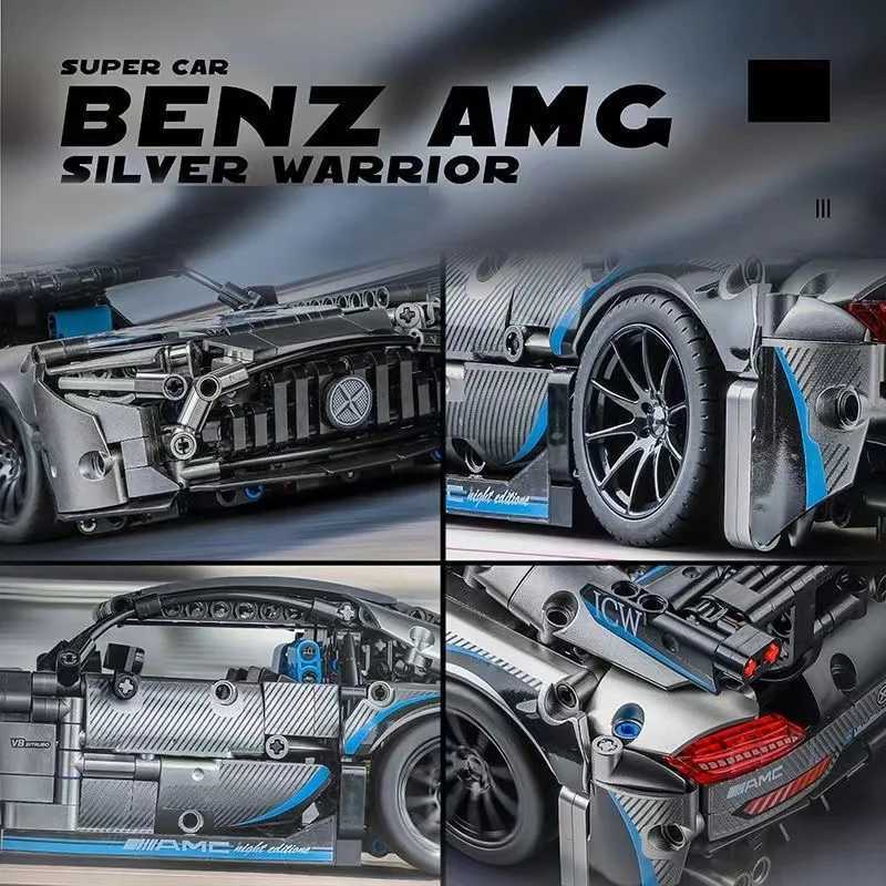 1 14 Amg Gt Technical Car Constructor Model Building Project For Adults Blocks Toys Racing Supercar Bricks Gifts For BoyfriendXJ241029