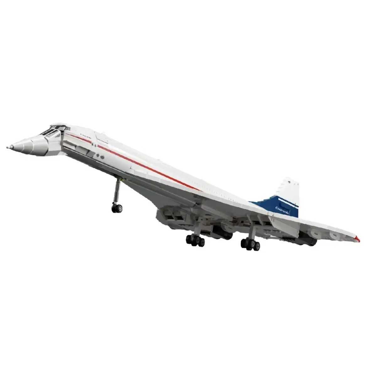 10318 Concorde Airbus Building Blocks Technical 105CM AirPlane Model Brick Educational Toys for Children Christmas GiftsXJ241029
