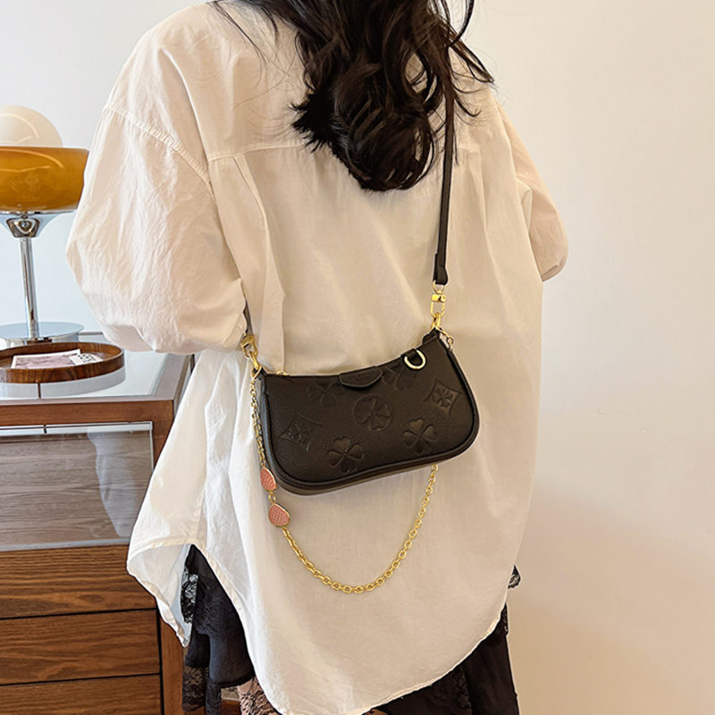 Easy Pouch On Strap Designer Bag Womens Chain Shoulder Bag Multi Felic Mens Fashion Coin Purses Envelope Hand Bags Luxury 3piece Leather Mini Wallet Crossbody Bag